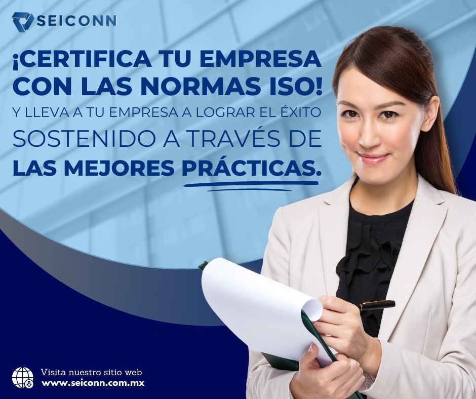 Logo Certificación de Sistemas de Gestión bajo estándares ISO